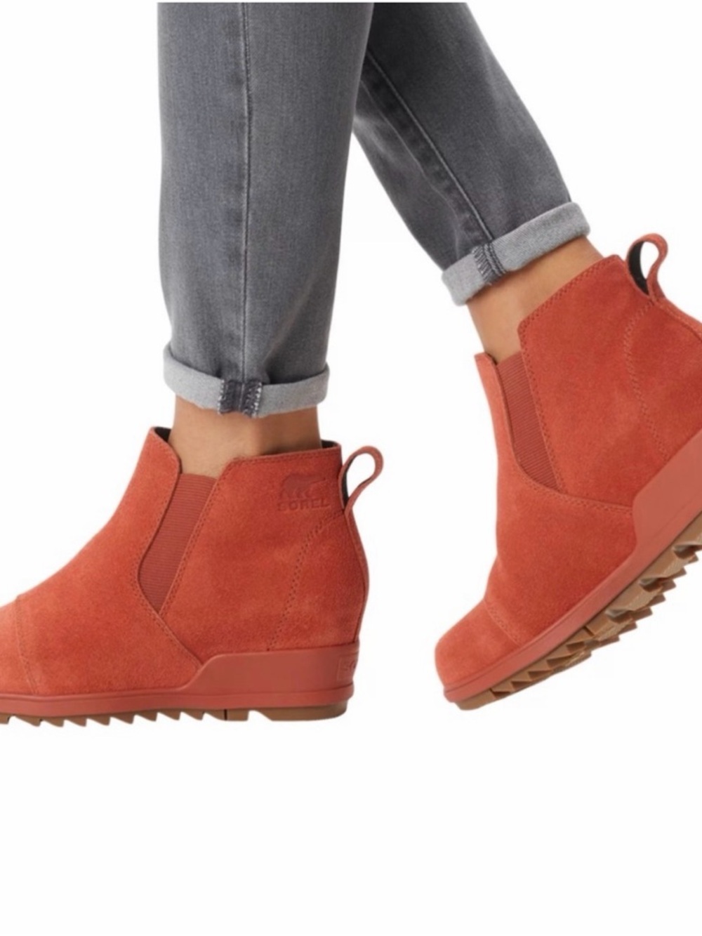 WOMEN'S SOREL EVIE PULL-ON WARP RED/GUM